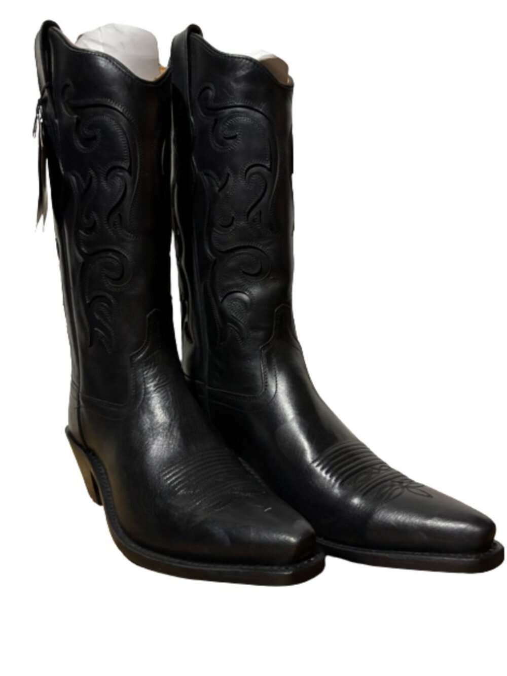 Old West Black Boots- 9 NWT